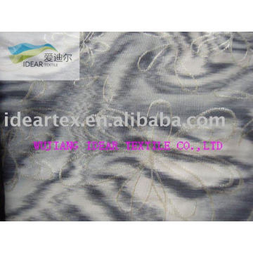 Embroidered Polyeser Memory Fabric